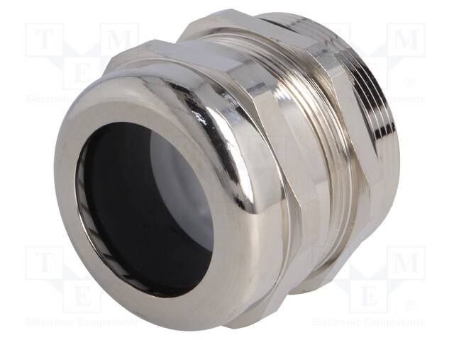 Cable gland; PG36; IP68; Mat: brass; Body plating: nickel