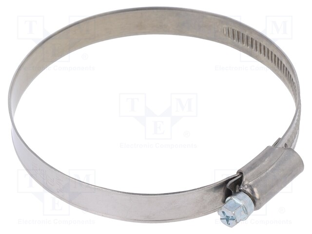 Worm gear clamp; W: 12mm; Clamping: 70÷90mm; Man.series: DD; W2