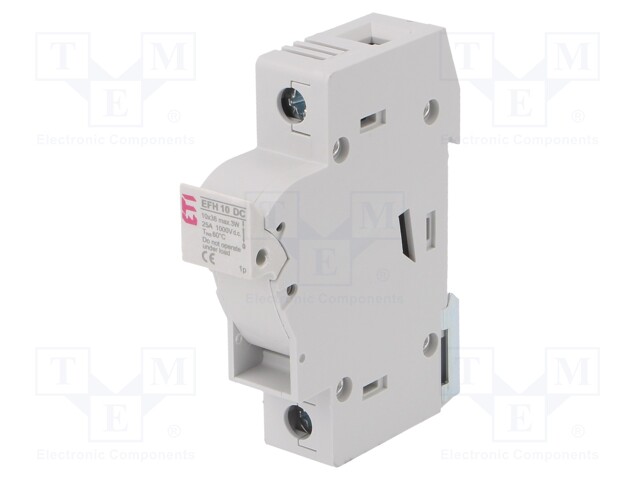 Fuse disconnector; 10,3x38mm; Mounting: for DIN rail mounting