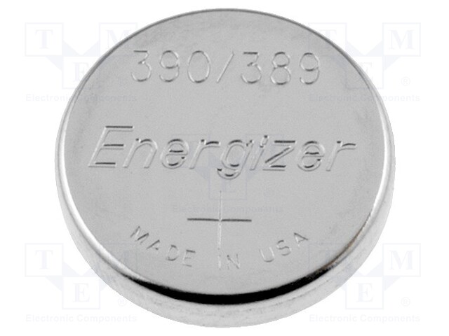Battery: silver; 1.55V; 389,390,LR1130,coin; Ø11.6x2.75mm
