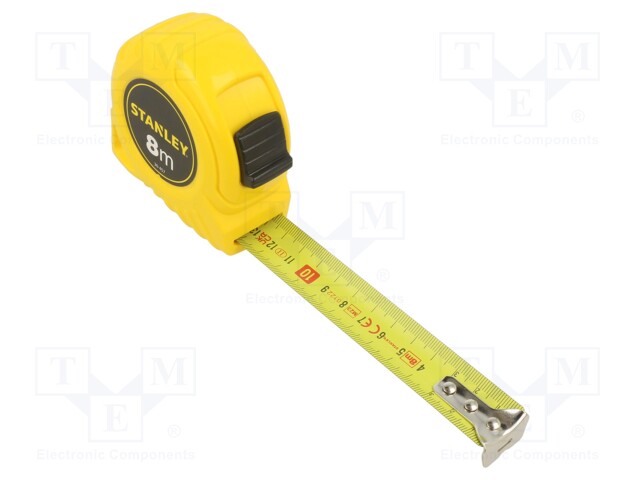 Measuring tape; L: 8m; Width: 25mm; Class: II