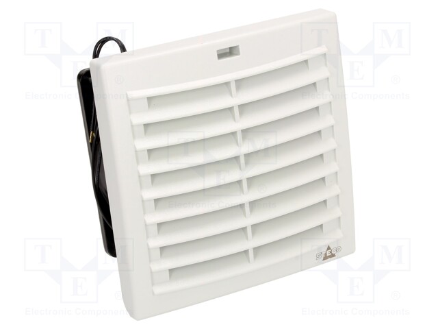 Fan: AC; axial; 52m3/h; 49dBA; IP54; Len: 300mm; Cutout: 124x124mm