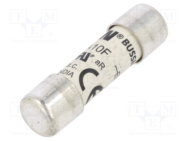 Fuse: fuse; aR; 6A; 600VAC; ceramic,cylindrical,industrial