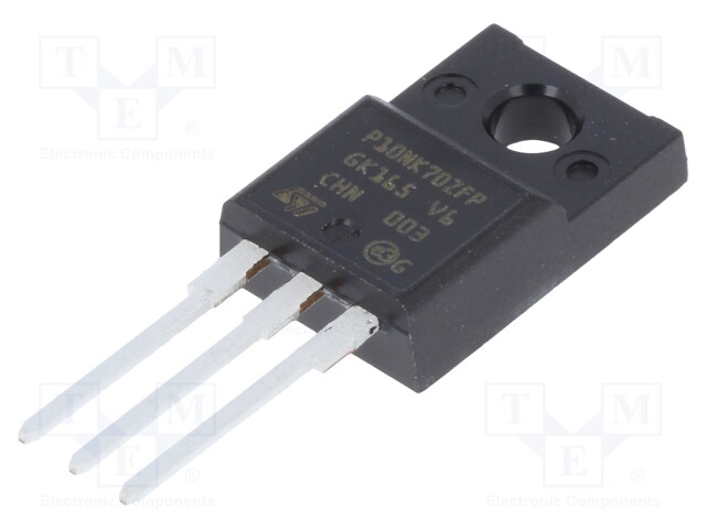 Transistor: N-MOSFET; 700V; 5.4A; Idm: 34A; 35W; TO220FP