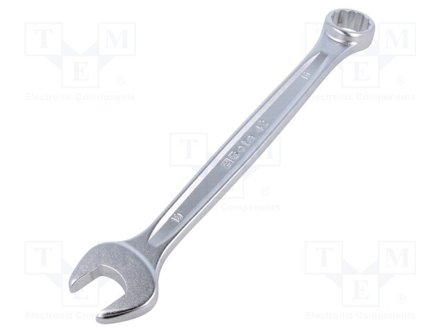 Wrench; combination spanner; 19mm; Overall len: 233mm