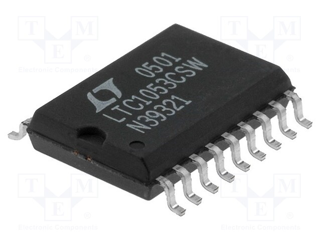 Operational amplifier; 2.5MHz; Channels: 4; SO18-W