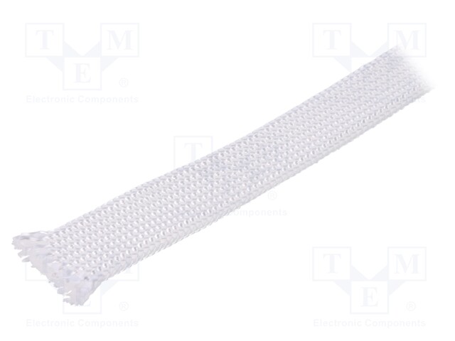 Insulating tube; Mat: silica fibre; white; max.1050°C; Øint: 6mm