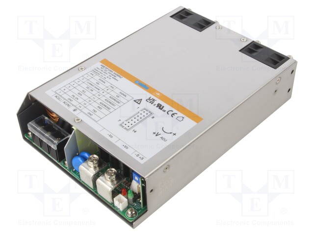 Power supply: switched-mode; for building in; 1000W; 54VDC; 18.7A