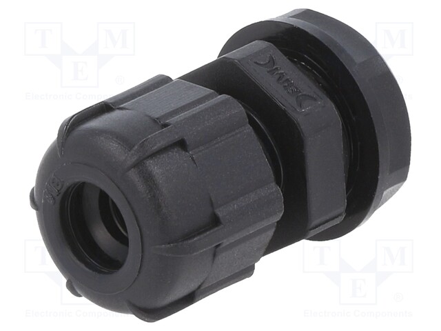 Cable gland; Mat: polyamide; black