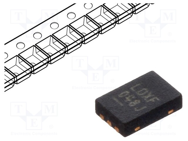 Peripheral circuit; 2.25÷5.5VDC; DFN6