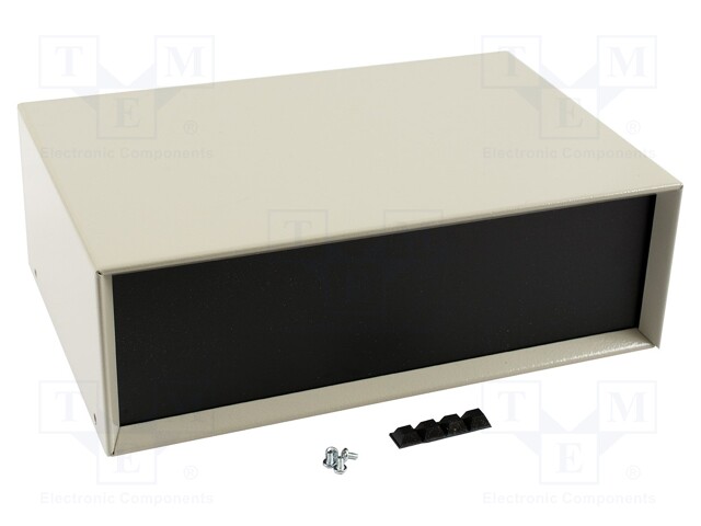 Enclosure: with panel; vented; 1426; X: 305mm; Y: 203mm; Z: 102mm