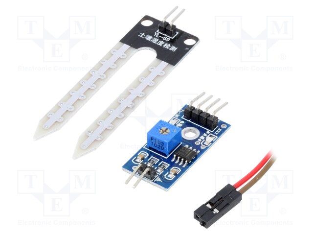 Sensor: humidity; for soil; 32x14mm