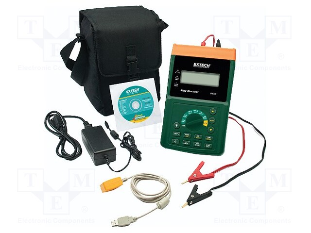 Milli-ohm meter; LCD (60000); 1uΩ÷60mΩ,600mΩ,6Ω,60Ω,600Ω,6kΩ