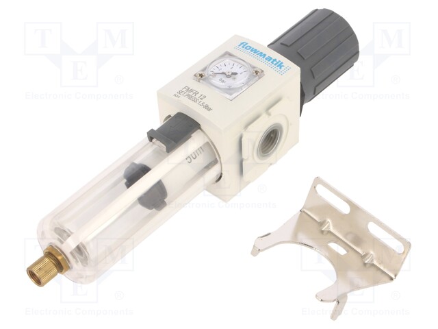 Compressed air regulator; 2300l/min; 1.5÷10bar; 5um; 477g