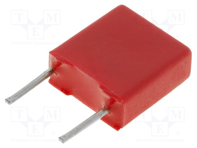 Capacitor: polyester; 220nF; 40VAC; 63VDC; Pitch: 5mm; ±10%