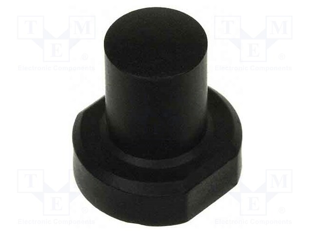 Button; round; black; Application: MEC1625006,MEC3FTH9