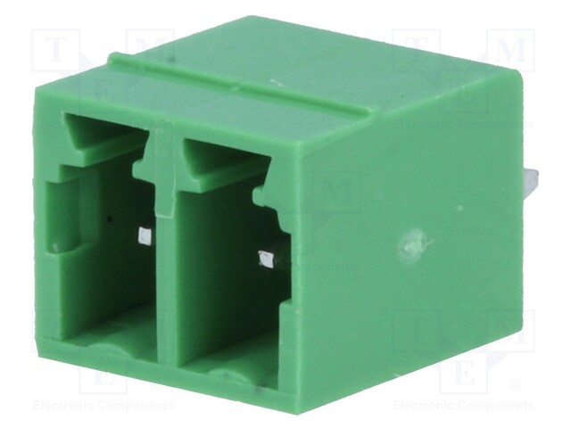Pluggable terminal block; 3.81mm; ways: 2; straight; socket; male