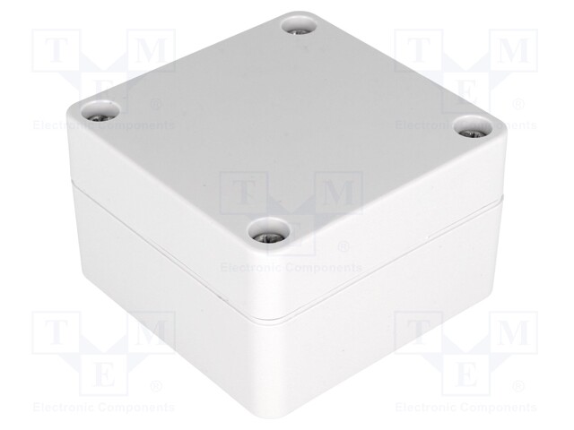 Enclosure: multipurpose; X: 65mm; Y: 65mm; Z: 40mm; 1554; ABS; grey