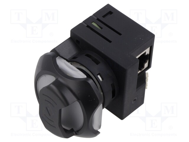 RFID reader; 22mm; KW2D; -25÷55°C; Ø22.5mm; IP65,IP67; 24VDC