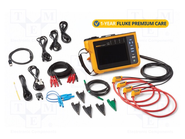 Meter: power quality logger; Network: three-phase; 280x190x62mm