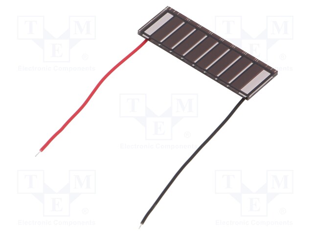 Photovoltaic cell; outdoor; 31.2x10.8x1.1mm; 0.9g; 11.25mW; 2.5mA