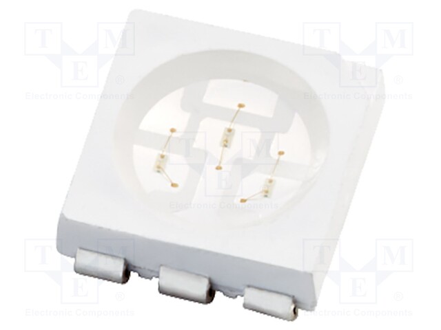 LED; SMD; 5050; blue; 780÷1000mcd; 5x5x1.6mm; 120°; 2.8÷3.6V; 20mA