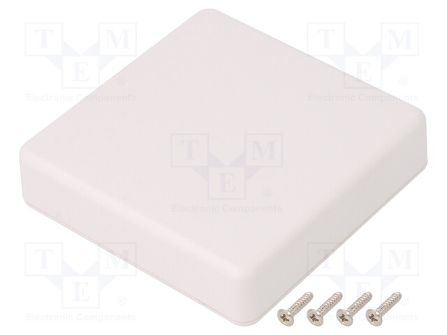 Enclosure: multipurpose; X: 80mm; Y: 80mm; Z: 20mm; TWN; ABS; white