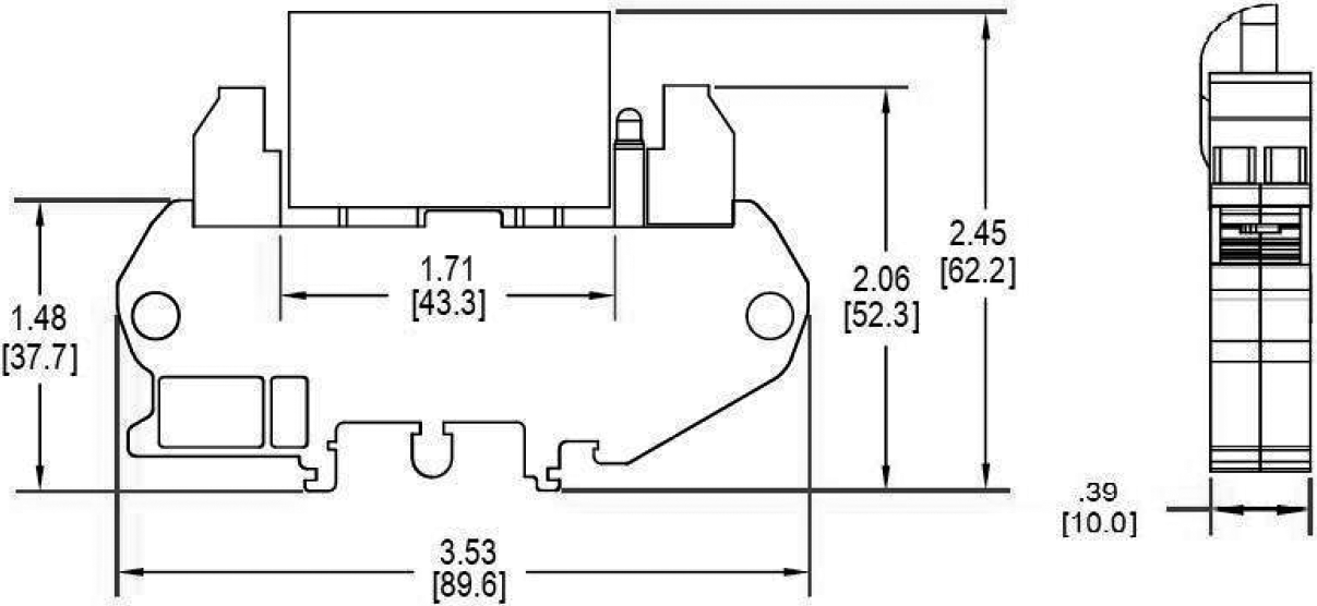 Relay: solid state; Ucntrl: 3÷32VDC; 3A; 12÷140VAC; DIN; -40÷80°C