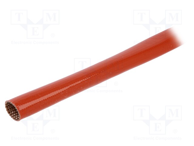 Insulating tube; Mat: glass fibre coated  with silicone rubber