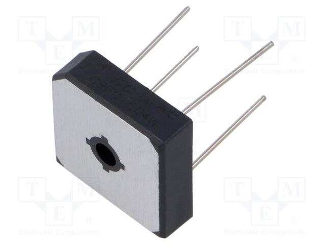 Bridge rectifier: single-phase; Urmax: 400V; If: 15A; Ifsm: 300A