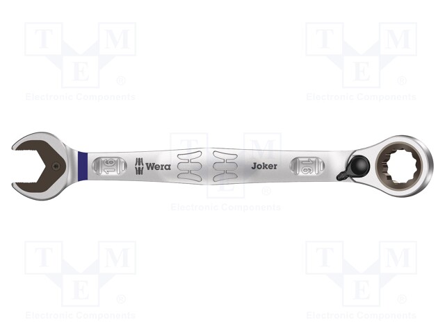 Key; combination spanner,with ratchet; 16mm; Overall len: 213mm