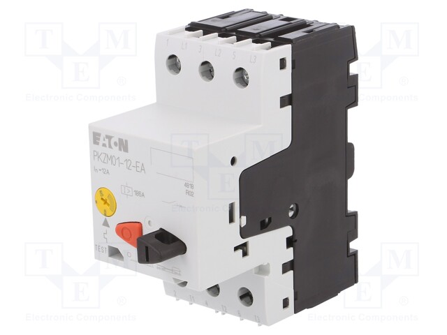 Motor breaker; 5.5kW; 220÷690VAC; DIN; Overcurrent release: 8÷12A