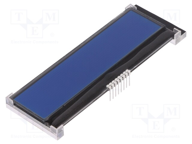 Display: LCD; alphanumeric; COG,STN Negative; 16x2; 85x30x6.2mm