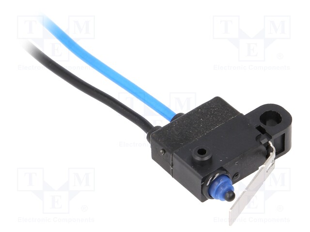 Microswitch SNAP ACTION; with lever; SPST-NO; 0.1A/125VAC; Pos: 2
