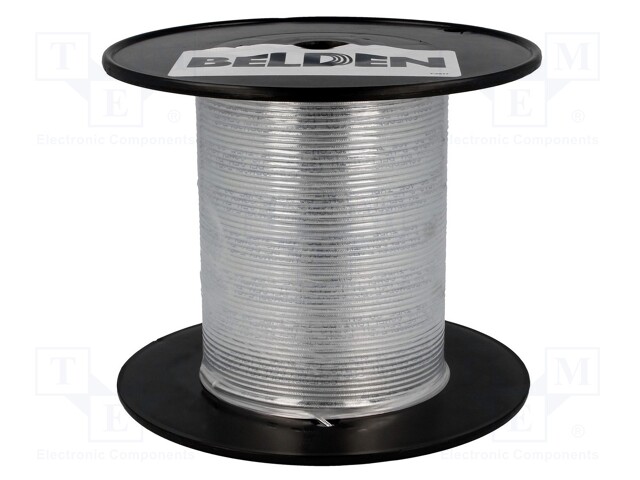 Wire: coaxial; RG405/U; 1x50Ω; solid; steel,copper plated; 24AWG