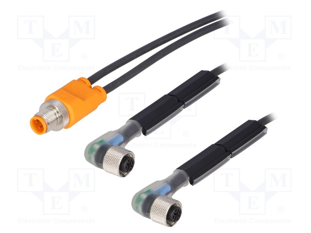 Connection lead; PIN: 3; 1m; 10÷30VDC; 4A; LED indication; -25÷80°C