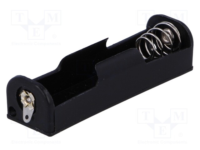 Holder; Leads: soldering lugs; Size: AA,R6; Batt.no: 1