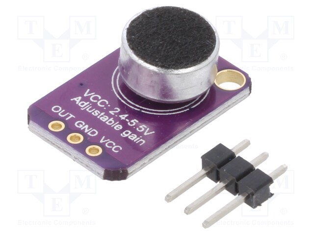 Module: audio; sound detector; 4.5÷5.5VDC