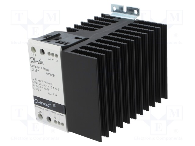 Relay: solid state; Ucntrl: 24÷230VDC; Ucntrl: 24÷230VAC; 63A