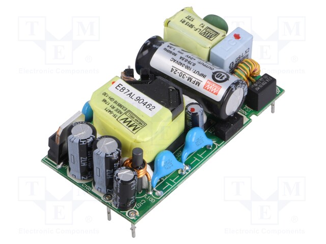 Power supply: switched-mode; 30W; 80÷264VAC; OUT: 1; 1.3A; -40÷85°C