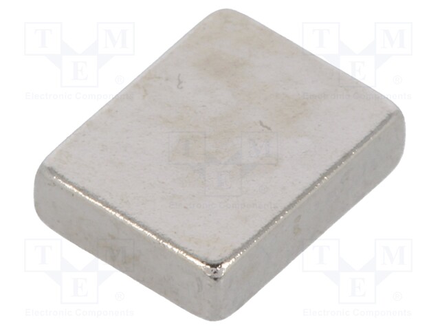 Magnet: permanent; neodymium; H: 2mm; 5N; W: 6mm; L: 7.5mm