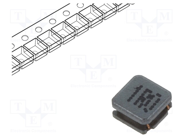 Inductor: wire; SMD; 1uH; 2.1A; 0.048Ω; 3x3x1.5mm; ±30%