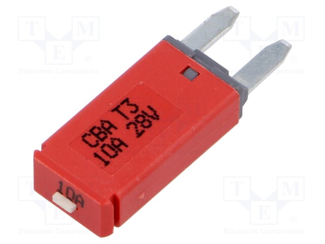 Fuse: fuse; 10A; 28VDC; automotive