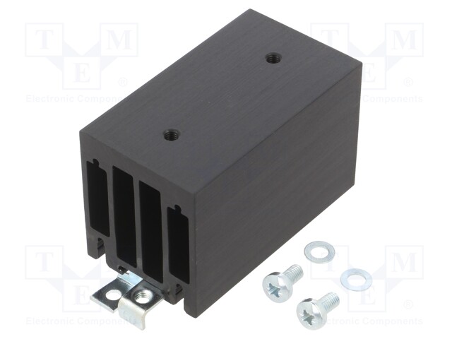 Heatsink: extruded; L: 103mm; W: 45mm; H: 55mm; aluminium; anodized