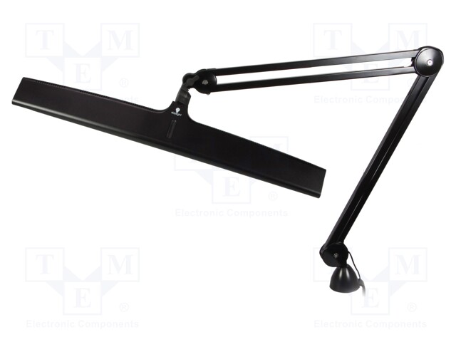 Desk lamp; 24W; 230VAC 50Hz; 1566lm; Arm len: 1120mm; Colour: black