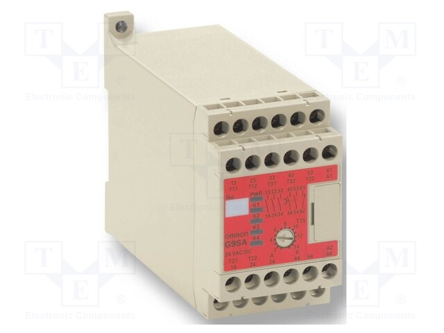 Module: extension; Series: G9SA; Mounting: DIN; -25÷55°C; 2÷30s