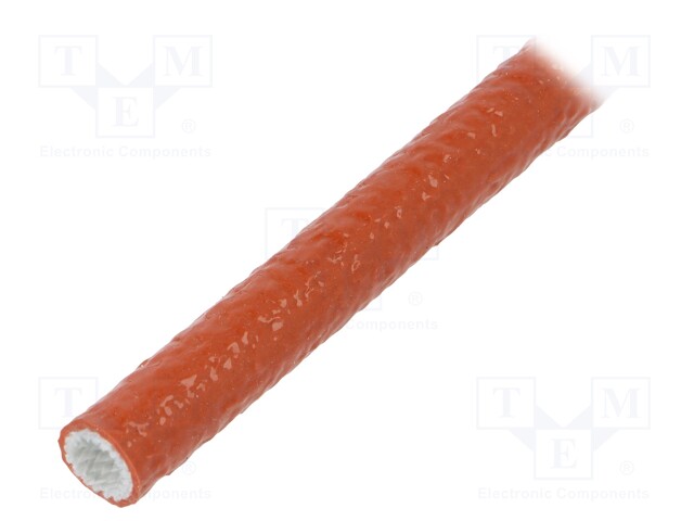 Conduit; ØBraid : 10mm; L: 1m; -55÷260°C; Øout: 15mm; Body: red