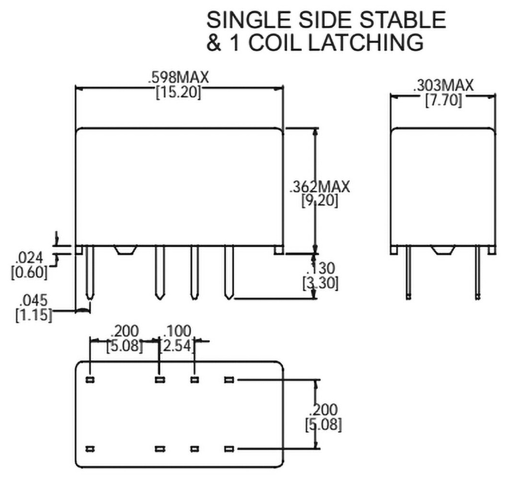 Relay: electromagnetic; DPDT; Ucoil: 24VDC; 0.5A/125VAC; 2A/30VDC