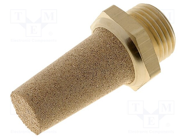 Sound suppression silencer; BSP 1/2"; outside; 10bar; 75÷89dB