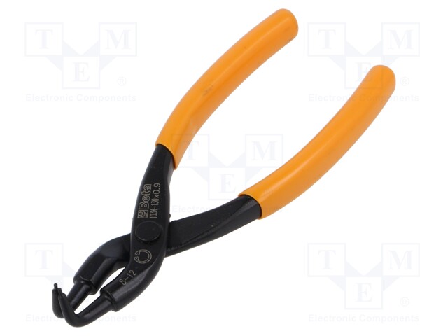 Pliers; for circlip; internal; 8÷12mm; Pliers len: 130mm; angular